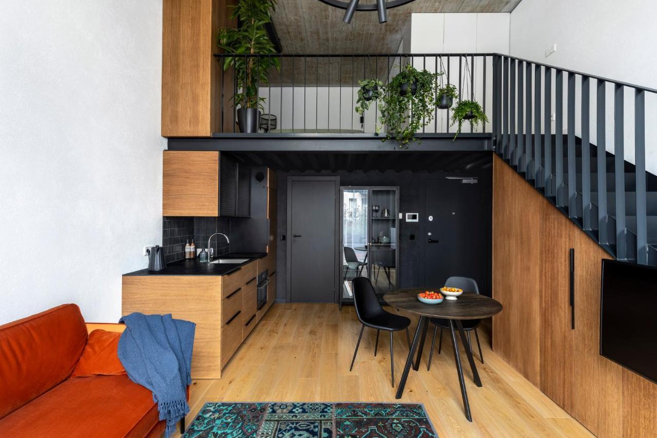 Stylish Loft With Terrace Paupys, Old Town Leilighet VNO Eksteriør bilde