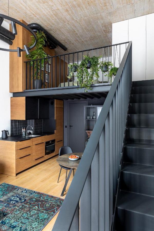 Stylish Loft With Terrace Paupys, Old Town Leilighet VNO Eksteriør bilde