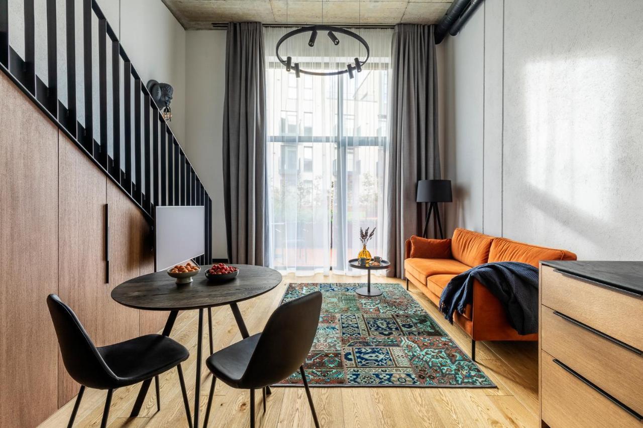 Stylish Loft With Terrace Paupys, Old Town Leilighet VNO Eksteriør bilde