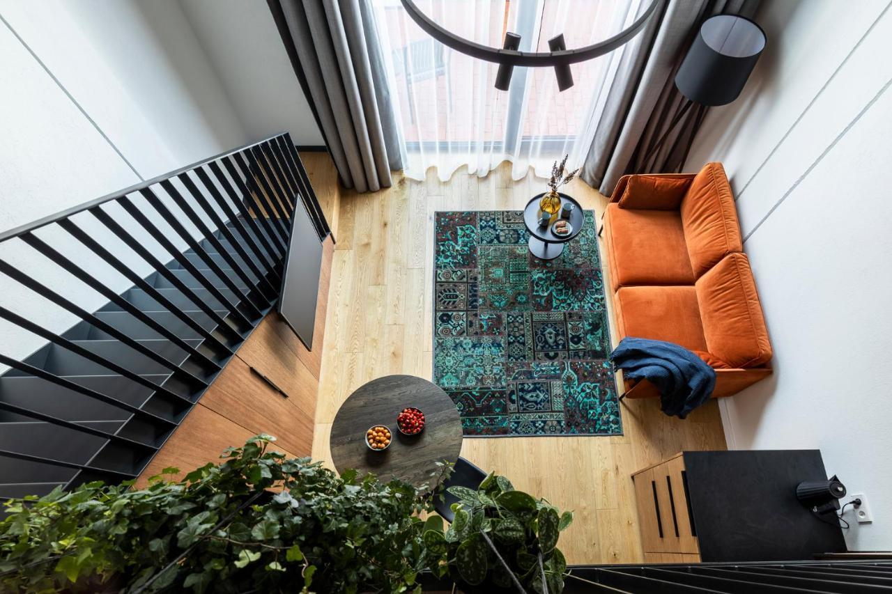 Stylish Loft With Terrace Paupys, Old Town Leilighet VNO Eksteriør bilde