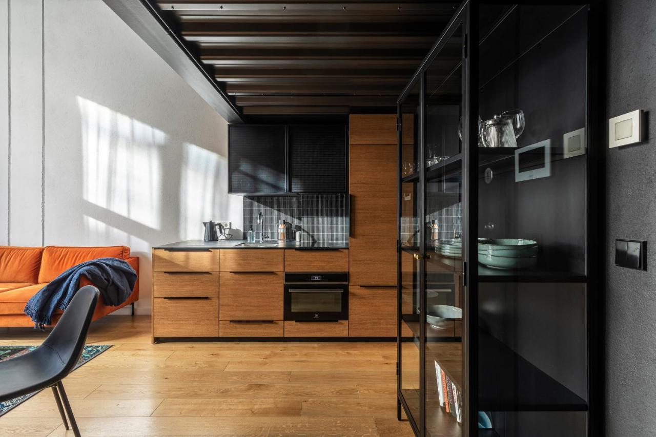 Stylish Loft With Terrace Paupys, Old Town Leilighet VNO Eksteriør bilde